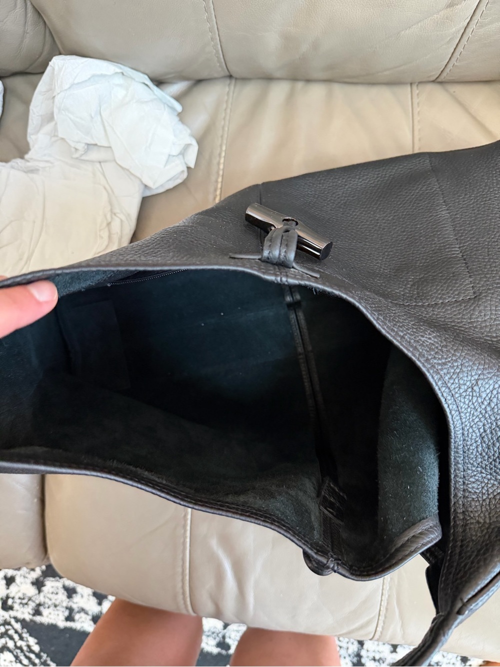 Longchamp Rousseau Hobo - Picture 5 of 5